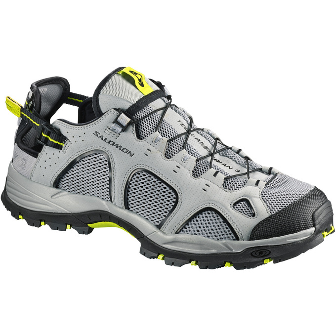 Chaussures Aquatiques Salomon Homme Blanche - Salomon TECHAMPHIBIAN 3 - France (4086-CTZVI)